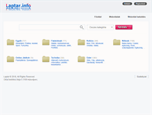 Tablet Screenshot of laptar.info